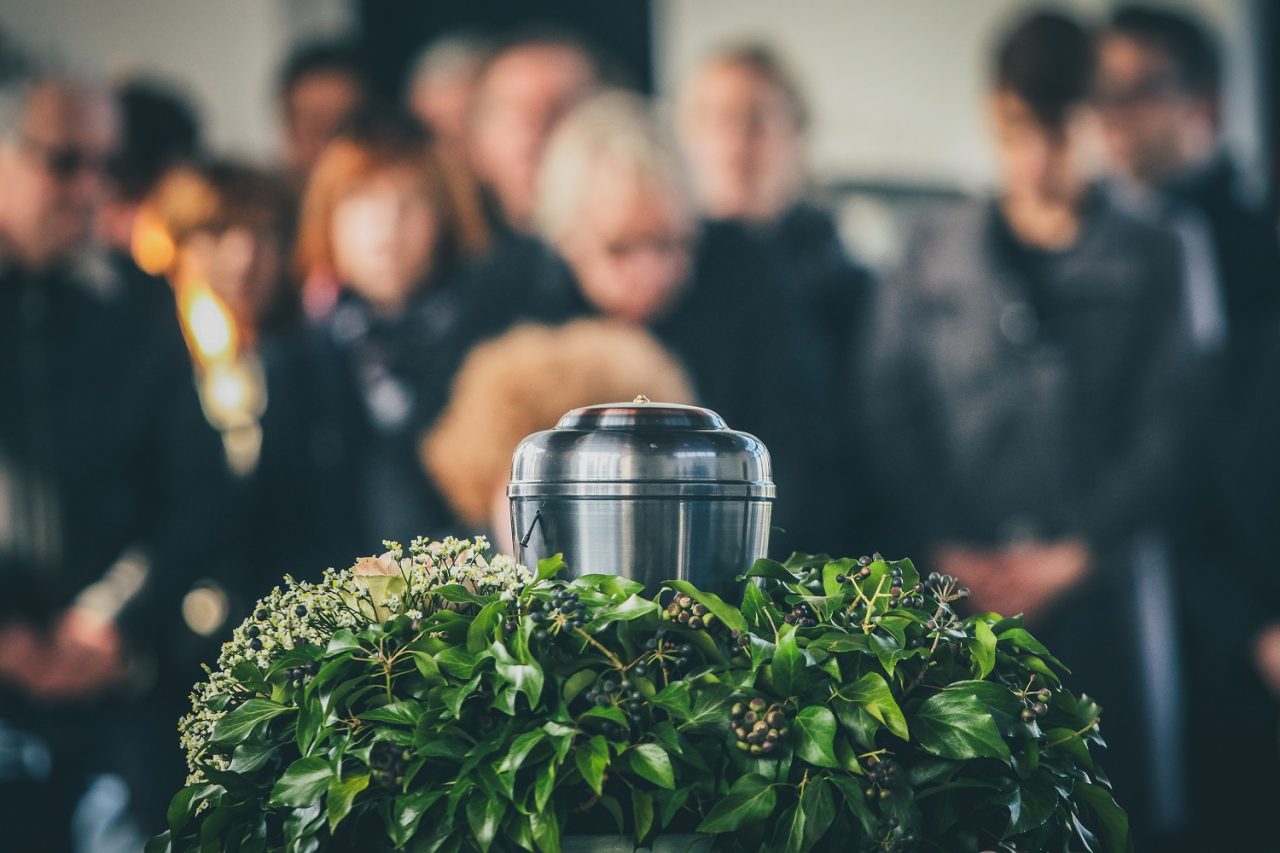 People Attending Funeral